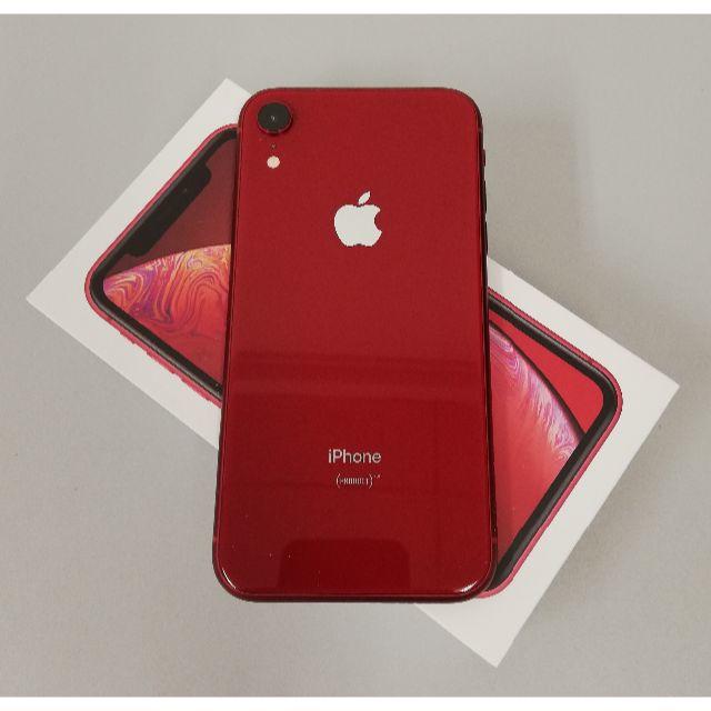 【超美品】iPhone XR RED 64GB au版SIMフリー