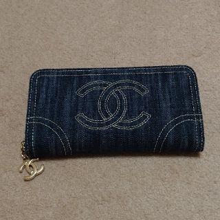 シャネル(CHANEL)のデニム長財布 シャネル(財布)