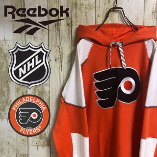 リーボック(Reebok)のReebok リーボック NHL フィラデルフィアフライヤーズ プルパーカー(パーカー)