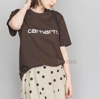 ビューティアンドユースユナイテッドアローズ(BEAUTY&YOUTH UNITED ARROWS)のBEAUTY&YOUTH   Carhartt ロゴTシャツ(Tシャツ(半袖/袖なし))