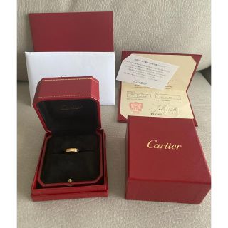 カルティエ(Cartier)のカルティエ  ハッピーバースデーリング Cartier K18ピンクゴールド(リング(指輪))