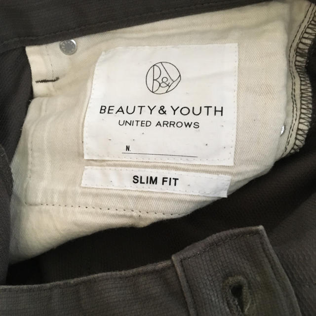 BEAUTY&YOUTH UNITED ARROWS(ビューティアンドユースユナイテッドアローズ)の【マーシー様専用】beauty&youth メンズパンツ　スリムフィット メンズのパンツ(チノパン)の商品写真