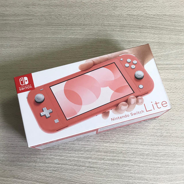 新品未使用 Switch Lite スイッチライト本体 コーラル