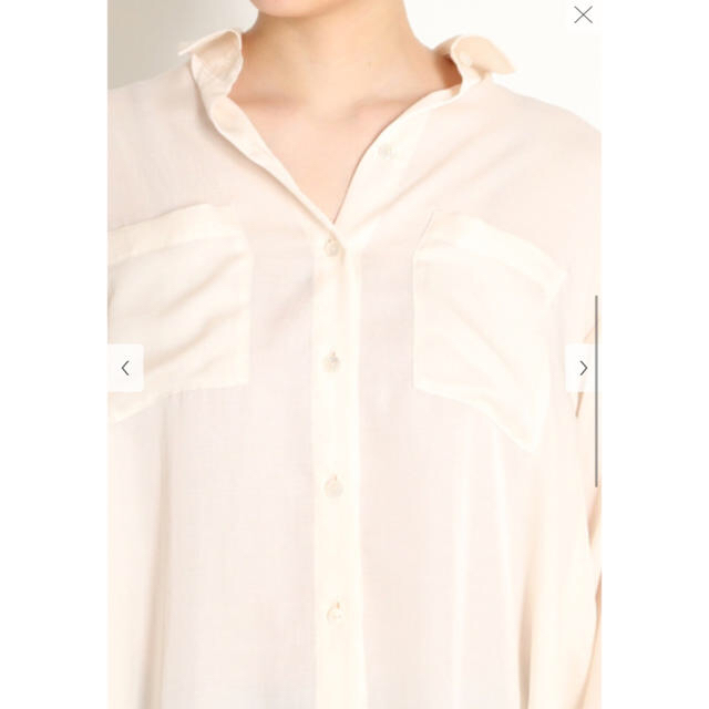 SNIDEL(スナイデル)のsnidel シアーシャツ メンズのトップス(シャツ)の商品写真