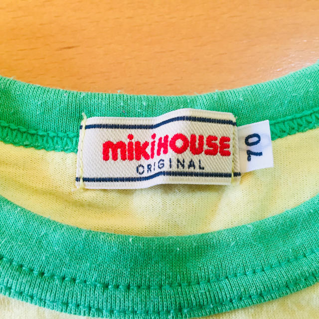 mikihouse(ミキハウス)のミキハウス半袖Tシャツ キッズ/ベビー/マタニティのキッズ服男の子用(90cm~)(Tシャツ/カットソー)の商品写真