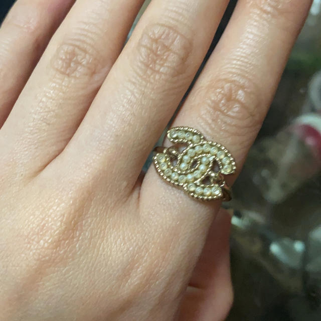 CHANEL - CHANEL パール リング 確実本物です♥️の通販 by ︎︎🛍断捨