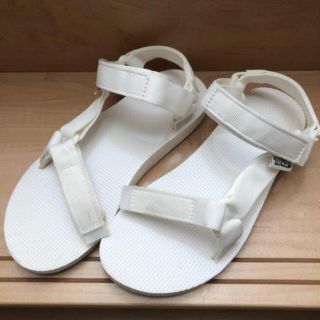 テバ(Teva)の最終価格！　Teva サンダル　ホワイト　23cm(サンダル)