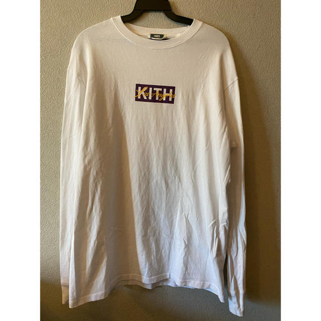 Los Angeles 店舗 限定 KITH box logo tee ロンT