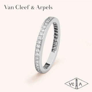 ヴァンクリーフアンドアーペル(Van Cleef & Arpels)のヴァンクリーフ&アーペル 指輪 ダイヤ ロマンスエタニティリング 7号(リング(指輪))