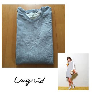 アングリッド(Ungrid)の【専用】ungrid スウェットワンピ(ひざ丈ワンピース)