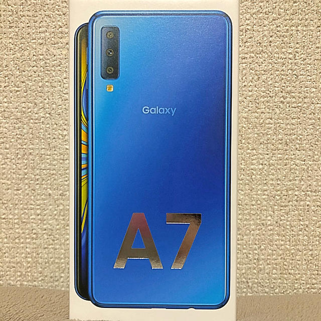 クリスマスローズ Galaxy A7 SIMフリー 新品未開封 2色セット