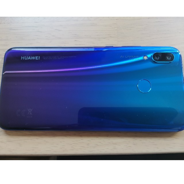 HUAWEI nova3本体+ 本革ケース+ガラスフィルム スマホ/家電/カメラのスマートフォン/携帯電話(スマートフォン本体)の商品写真