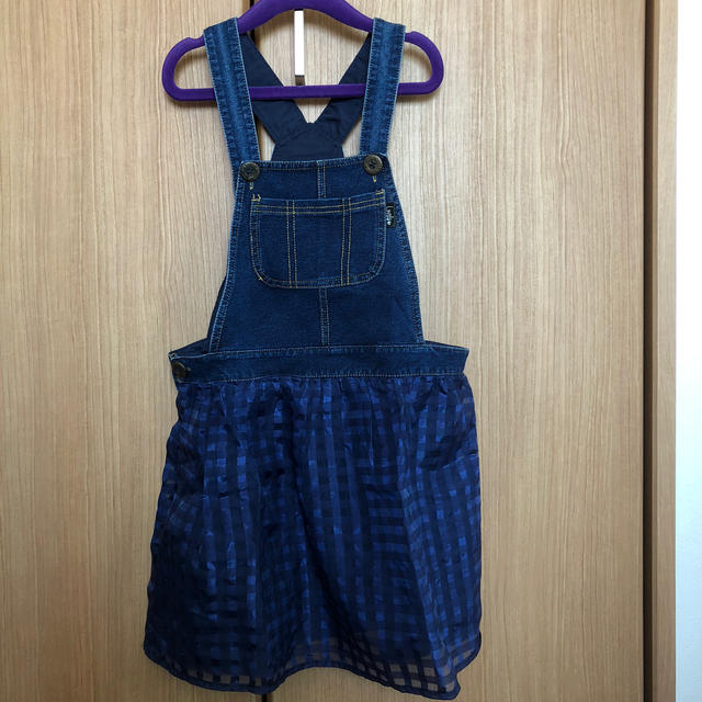 サロペット キッズ/ベビー/マタニティのキッズ服女の子用(90cm~)(ワンピース)の商品写真