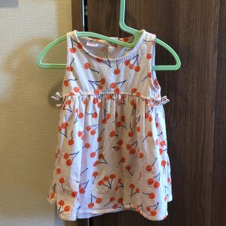 ザラ(ZARA)のZARA Baby(ザラベイビー) チェリー柄ワンピース(ワンピース)