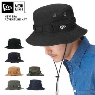 ニューエラー(NEW ERA)の『本日のみ限定値下げ！！』NEW ERA アドベンチャーハット『ブラック』(ハット)