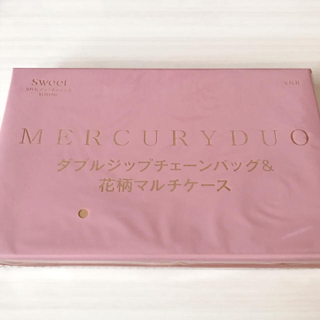 MERCURYDUO(マーキュリーデュオ)のsweet 9月号 付録 レディースのバッグ(ショルダーバッグ)の商品写真