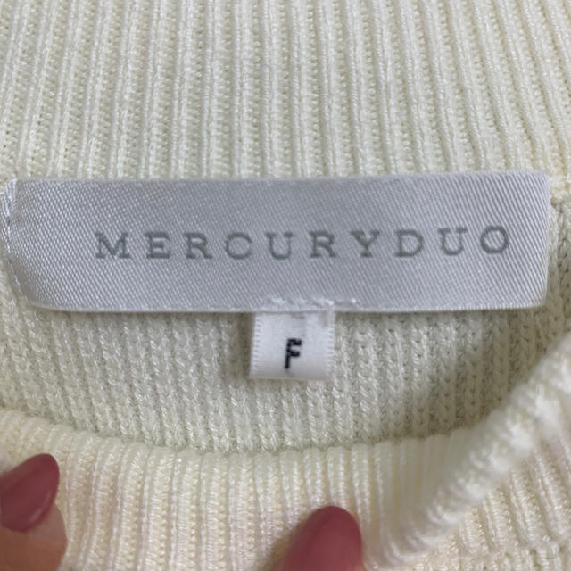 MERCURYDUO(マーキュリーデュオ)のMERCURYDUO サマーニット レディースのトップス(ニット/セーター)の商品写真