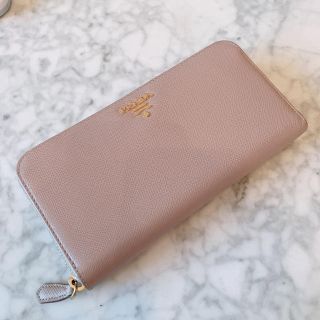 プラダ(PRADA)の値下げ【美品】PRADA  ラウンドファスナー長財布(長財布)