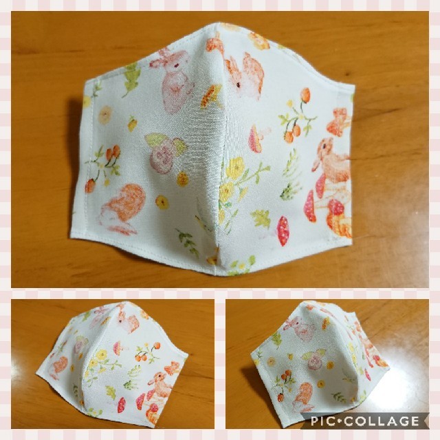 franche lippee(フランシュリッペ)の手作りインナーマスク エンブロイダリー③ ハンドメイドのハンドメイド その他(その他)の商品写真