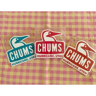 チャムス(CHUMS)の【5/17・am10時まで値下げ】CHUMS チャムス  ステッカー 3枚セット(その他)