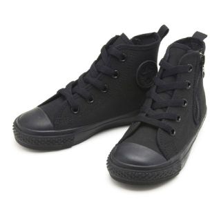 コンバース(CONVERSE)のコンバース★ハイカットスニーカー黒キッズ16(スニーカー)