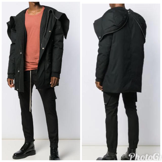 DRKSHDW(ダークシャドウ)のRick Owens  Jumbo Parka Coat  52 メンズのジャケット/アウター(ダウンジャケット)の商品写真