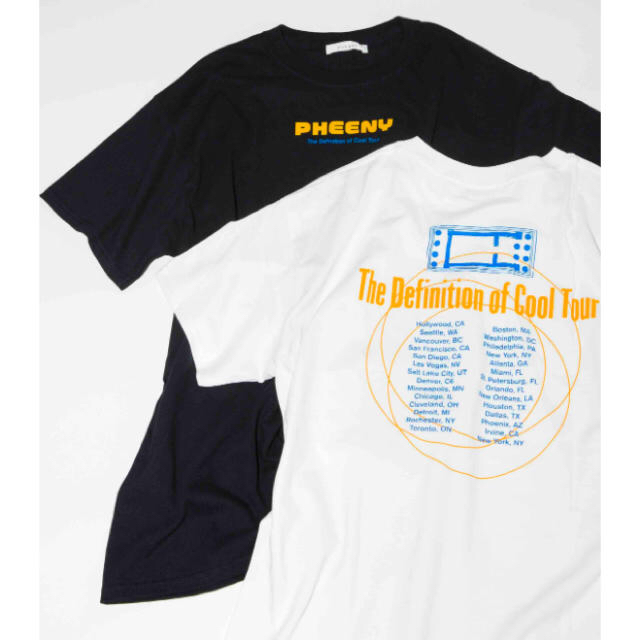 PHEENY(フィーニー)のPHEENY×B&Y コラボロゴTシャツ レディースのトップス(Tシャツ(半袖/袖なし))の商品写真