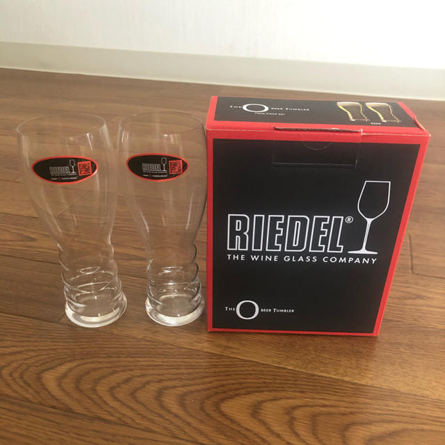 RIEDEL(リーデル)のリーデル　RIEDEL　ペアビアグラス インテリア/住まい/日用品のキッチン/食器(グラス/カップ)の商品写真