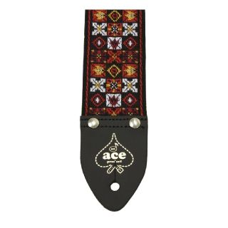 新品 ギターストラップ ACE復刻版 ACE-10 SNOWFLAKE