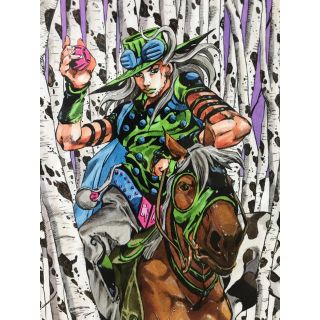 あっぷる様専用】ジョジョ 複製原画 7部 スティール・ボール・ランの