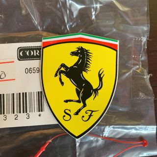 フェラーリ(Ferrari)のFerrari フェラーリステッカーシール　1枚¥200(車外アクセサリ)