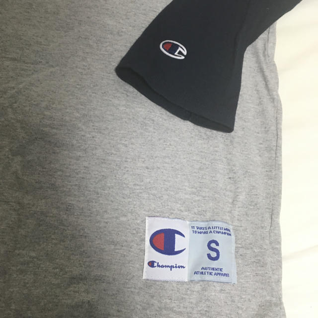 Frank151(フランクワンファイブワン)のFRANK×champion ラグランT レディースのトップス(Tシャツ(長袖/七分))の商品写真