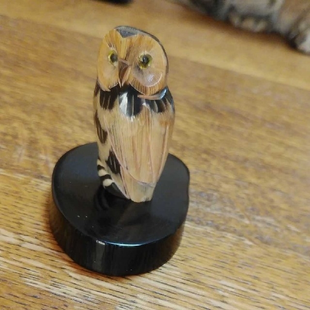 黒水牛本手彫り彫刻フクロウの通販 By タカチャン S Shop ラクマ 黒水牛本手彫り彫刻フクロウの通販 By タカチャン S Shop ラクマ