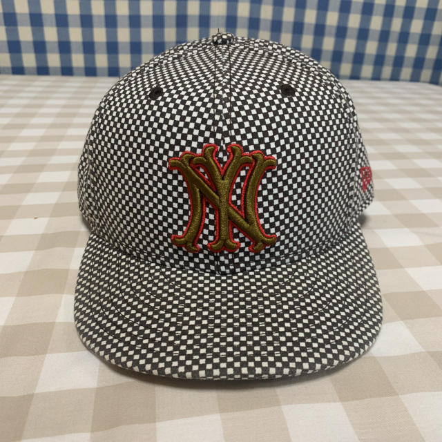 Supreme(シュプリーム)のsupreme シュプリーム ニューエラ キャップ  チェック ヤンキース メンズの帽子(キャップ)の商品写真