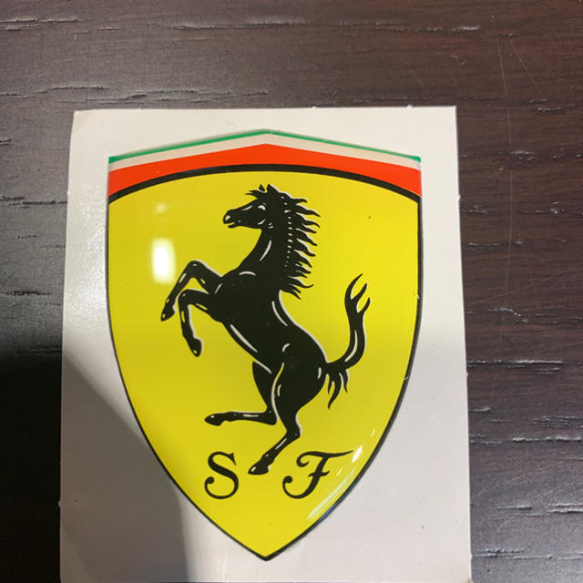 Ferrari フェラーリ立体3Dステッカーシール　1枚¥450