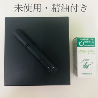 セイカツノキ(生活の木)のドライブアロマクリップ　ブラック・精油セット【新品・未使用】(アロマグッズ)