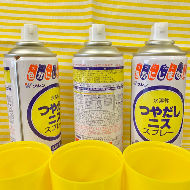 新品未使用!つやだしニススプレー6缶 (バラ売可)