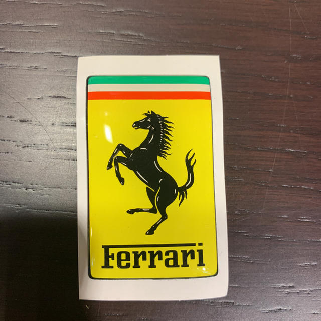 Ferrari フェラーリ立体3Dステッカーシール　1枚¥450