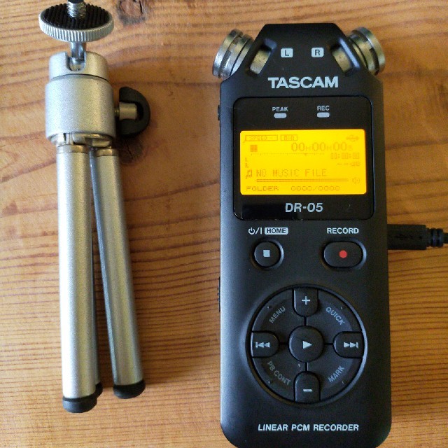 TASCAM DR-05 ボイスレコーダー TASCAM DR-05 リニアPCMレコーダー