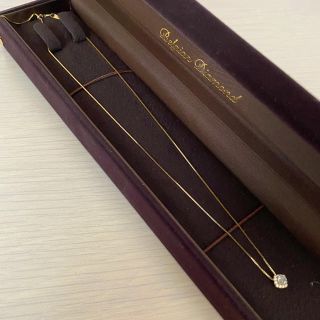 ヴァンドームアオヤマ(Vendome Aoyama)の【美品】 ローズカットダイヤモンド K18 ネックレス(ネックレス)