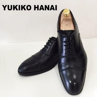 ユキコハナイ(Yukiko Hanai)のYUKIKO HANAI HOMMEストレートチップ25.5cm黒(ドレス/ビジネス)