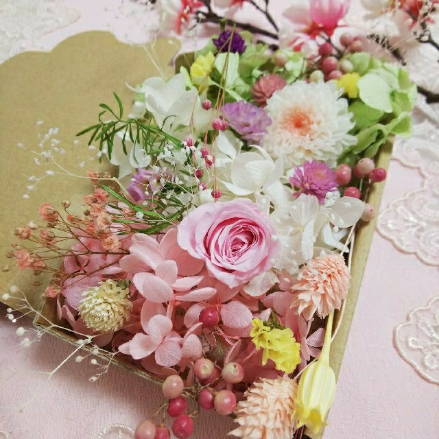 ハーバリウム プリザーブドフラワー 花材詰め合わせ181