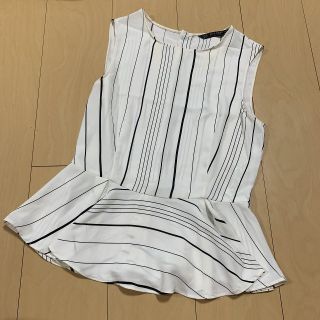 ザラ(ZARA)のZARA ザラベーシック ✩.*˚ ストライプ タンクトップ XS(タンクトップ)