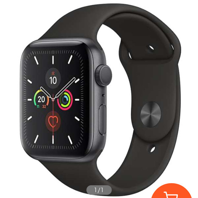 Apple(アップル)の値下げ！【新品未開封】Apple Watch5 44mm GPS メンズの時計(腕時計(デジタル))の商品写真