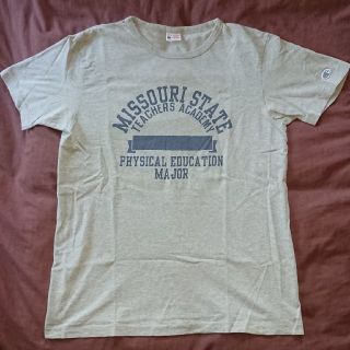 チャンピオン(Champion)のChampion チャンピオン 復刻 ランナーズタグカレッジ染み込みプリント (Tシャツ/カットソー(半袖/袖なし))