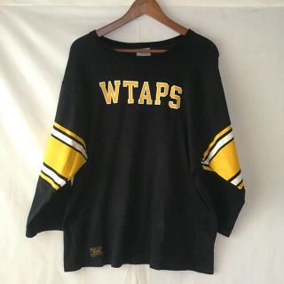 ダブルタップス(W)taps)のWTAPS (ダブルタップス)15SS ロゴフットボール7分袖TシャツQB 03(Tシャツ/カットソー(七分/長袖))