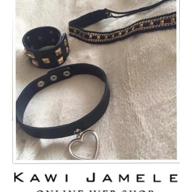 KAWI JAMELE(カウイジャミール)の加藤ミリヤ  ハートチョーカー レディースのアクセサリー(ネックレス)の商品写真