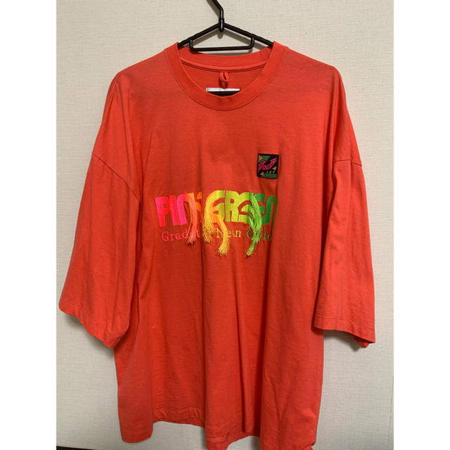 doublet GRADATION NEON EMBROIDERY T メンズのトップス(Tシャツ/カットソー(半袖/袖なし))の商品写真