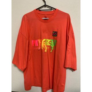 doublet GRADATION NEON EMBROIDERY T(Tシャツ/カットソー(半袖/袖なし))