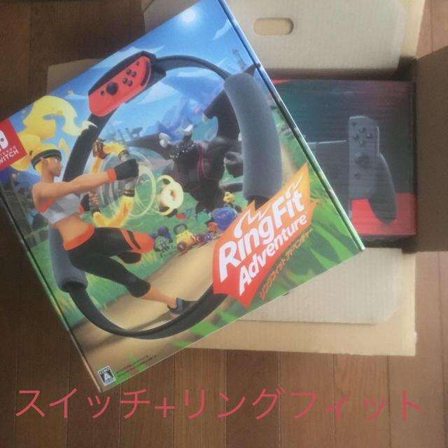 お手頃価格 Nintendo Switch - 任天堂 スイッチ switch 新品+リング